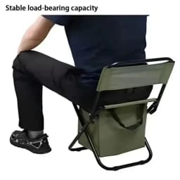 Detachable Portable Folding Fishing Chair Moon Chair Outdoor Camping Chairs Beach for Fishing Hunting Camping Travel Seat Tools