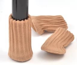Chair Legs Socks Knitted Furniture Feet Floor Protectors Anti-slip Pads Silent Thicken Table Chair Leg Socks Covers