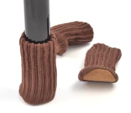 Chair Legs Socks Knitted Furniture Feet Floor Protectors Anti-slip Pads Silent Thicken Table Chair Leg Socks Covers