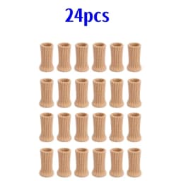 Chair Legs Socks Knitted Furniture Feet Floor Protectors Anti-slip Pads Silent Thicken Table Chair Leg Socks Covers