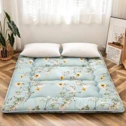 Futon mattress soft pad thickened tatami mat household floor mat Student dormitory single bed foldable sleeping mat