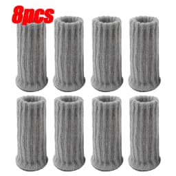 4/24Pcs Chair Legs Socks Knitted Furniture Feet Floor Protectors Anti-slip Pads Silent Thicken Table Chair Leg Socks Covers