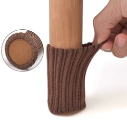 4/24Pcs Chair Legs Socks Knitted Furniture Feet Floor Protectors Anti-slip Pads Silent Thicken Table Chair Leg Socks Covers