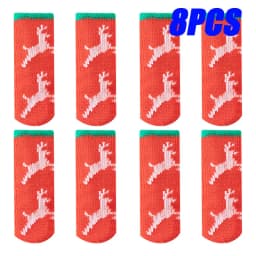 4/24Pcs Chair Legs Socks Knitted Furniture Feet Floor Protectors Anti-slip Pads Silent Thicken Table Chair Leg Socks Covers