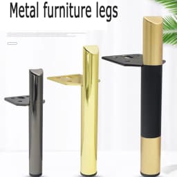 4PCS Metal Furniture Table Legs Sofa Feet Cupboard Cabinet TV Cabinet Feet 13/15/18CM Stool Chair Leg Feet