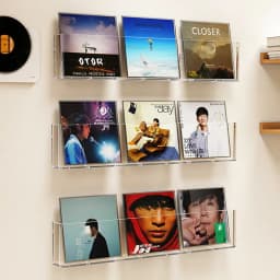 Acrylic Picture Book Display Stand, Children's Wall, Albums Record Holder, Reading, Magazine Storage, Hanging Rack