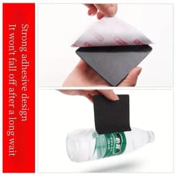 30pcs Black Thick Table and Chair Foot Pads, Scratch Resistant, Silent, Table and Chair Foot Pads, Self-Adhesive Sofa Furniture
