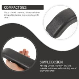 2pcs Office Chair Arm Surrounding Rings Office Chair Arm Circles Rack Wheelchair Replacement Arm Cushions Desk Chair Arm Pads