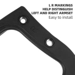 2pcs Office Chair Arm Surrounding Rings Office Chair Arm Circles Rack Wheelchair Replacement Arm Cushions Desk Chair Arm Pads