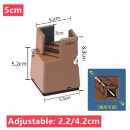 4Pcs Heavy Duty Furniture Leg Risers Adjustable Heavy Duty Furniture Sofa Table Chair Leg Risers Screw Clamp Furniture Risers