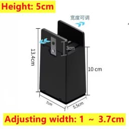 4Pcs Heavy Duty Furniture Leg Risers Adjustable Heavy Duty Furniture Sofa Table Chair Leg Risers Screw Clamp Furniture Risers