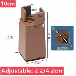 4Pcs Heavy Duty Furniture Leg Risers Adjustable Heavy Duty Furniture Sofa Table Chair Leg Risers Screw Clamp Furniture Risers