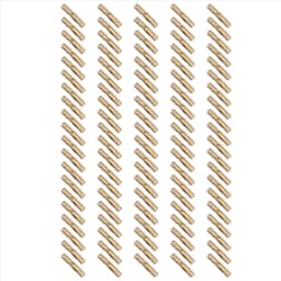 A04I 100Pcs Brass Concealed Barrel Hinges Jewelry Wood Boxes Cabinet Furniture Hinge 4X20mm