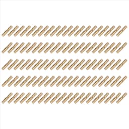A04I 100Pcs Brass Concealed Barrel Hinges Jewelry Wood Boxes Cabinet Furniture Hinge 4X20mm