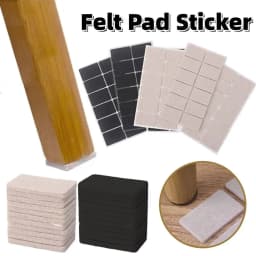 Felt Chair Leg Pads Floor Protector Self Adhesive Furniture Rectangle Mute Bumper Pads Home Table Leg Cover Anti Scratch Mat