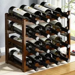 Red Wine Rack Decoration Household Grid Wine Display Rack Table Creative Wine Bottle Rack Simple Wine Cabinet Assemble Storage R