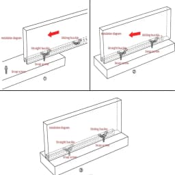 20pcs/ Set Invisible 2 in 1 Connector Screw Fastener Hidden Laminate Cabinet Wardrobe Assembly Furniture Combined Fastener