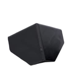 50PCS/lot Black Plastic Anti-collision Triangle Corner Protector Cap For Express Carton Box Corner Guards 35mm 50mm 60mm 80mm
