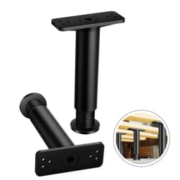 1PCS Telescopic Adjustable Bed Beam Support Foot High Hard Plastic Steel Furniture Leg Sofa Leg Bed Bottom Load Bearing Bracket