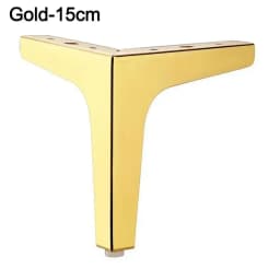 Cabinet Legs Metal Furniture Legs,Modern Metal Triangle Furniture Feet DIY Replacement for Cabinet Cupboard Sofa Couch Chair