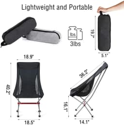 Camping Chair Outdoor Ultralight Folding Moon Chairs Portable Beach Chair Aluminiu Alloy Fishing Chair For Picnic BBQ Beach Rest