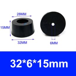 Duckbill Spacer Dia 16/18/19/22/25mm Bore 6/8mm Hollow Joint Round Tube Chair Fastening Washer Piece Plastic Curved Spacer