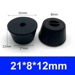 Duckbill Spacer Dia 16/18/19/22/25mm Bore 6/8mm Hollow Joint Round Tube Chair Fastening Washer Piece Plastic Curved Spacer