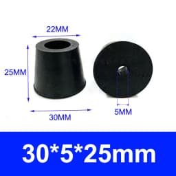 Duckbill Spacer Dia 16/18/19/22/25mm Bore 6/8mm Hollow Joint Round Tube Chair Fastening Washer Piece Plastic Curved Spacer