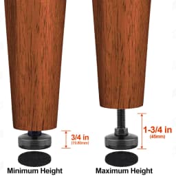 Furniture Adjustable Bolt Chair Feet level Floor Protector leg Pad Base Sofa Cabinet Table Mute damping anti-skid Sofa Raiser