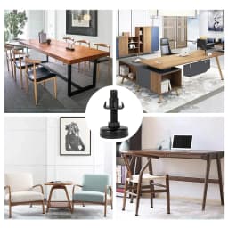 Furniture Adjustable Bolt Chair Feet level Floor Protector leg Pad Base Sofa Cabinet Table Mute damping anti-skid Sofa Raiser