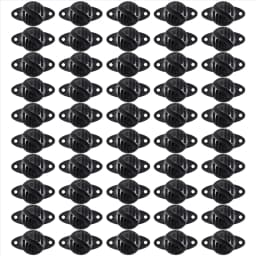 Fence Insulator Horse Cattle Animal Electric Fence Accessories Hemispherical Insulator Electronic Fence Accessor 50Pcs