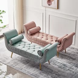 Furniture Storage Bench Bed End Stool Stool Chair Fabric Stool Bed Bed European Style Cloakroom Stool Shoe Changing Stool
