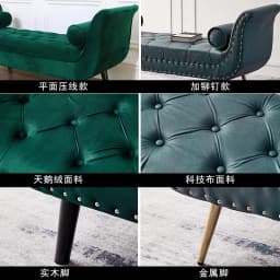 Furniture Storage Bench Bed End Stool Stool Chair Fabric Stool Bed Bed European Style Cloakroom Stool Shoe Changing Stool