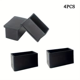 20*40mm square tube soft coat Mechanical equipment foot non-slip foot cover pad square tube plug scalp plug