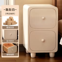Girl Cute Nightstand Minimalist Woman Space Saving Luxury Bedside Table Modern Decoration Mesitas De Noche Furniture Bedroom