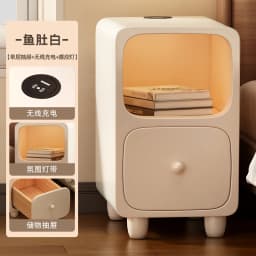Girl Cute Nightstand Minimalist Woman Space Saving Luxury Bedside Table Modern Decoration Mesitas De Noche Furniture Bedroom