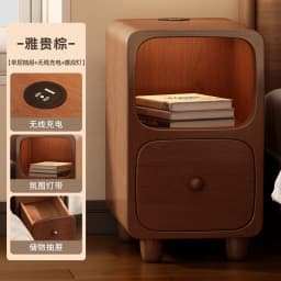 Girl Cute Nightstand Minimalist Woman Space Saving Luxury Bedside Table Modern Decoration Mesitas De Noche Furniture Bedroom