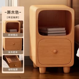 Girl Cute Nightstand Minimalist Woman Space Saving Luxury Bedside Table Modern Decoration Mesitas De Noche Furniture Bedroom