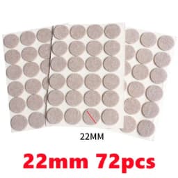 Felt Chair Leg Pads 3mm Thick Table Furniture Floor Scratch Protector Mat Mute Non-slip Self Adhesive DIY Furniture Accessories