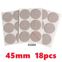 Felt Chair Leg Pads 3mm Thick Table Furniture Floor Scratch Protector Mat Mute Non-slip Self Adhesive DIY Furniture Accessories