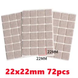 Felt Chair Leg Pads 3mm Thick Table Furniture Floor Scratch Protector Mat Mute Non-slip Self Adhesive DIY Furniture Accessories