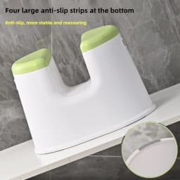 Ergonomic Shower Stool - Non-slip Bath Seat for Elderly/Pregnant Women Japanese-style Anti-mold Bathroom Chair