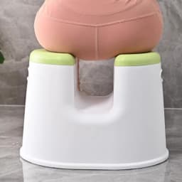 Ergonomic Shower Stool - Non-slip Bath Seat for Elderly/Pregnant Women Japanese-style Anti-mold Bathroom Chair