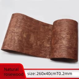 Natural Rosewood Veneer with Ghost Face Grain for Furniture Wall Paneling & Speaker Decoration | Thin Cut, Real Wood Texture
