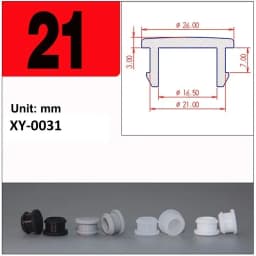 Black Silicone Rubber Hole Caps 2.5mm-50.6mmSeal Stopper Snap-on T Type Plug Cover Gasket Blanking End Cap