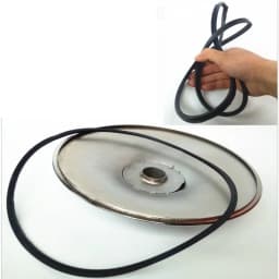 Bar Chair Base Ring Accessories 38.5-55cm Bar Chair Disc Plastic Strip Fashion Bar Chassis Base Plastic Ring Chair Accessories