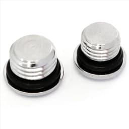 BAAU 4X First Stage 7/16 Inch Scuba Diving Regulator High Pressure Port Plug and 3/8 Inch Low Pressure Port Plug