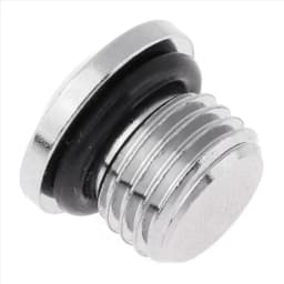 BAAU 4X First Stage 7/16 Inch Scuba Diving Regulator High Pressure Port Plug and 3/8 Inch Low Pressure Port Plug