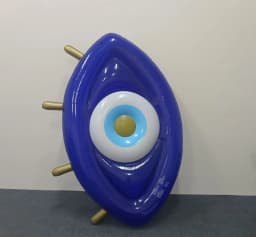 Giant Inflatable Eyeball Pool Floating Row Float Lie on Greek Eye Floating Mattress Pool Lounge for Beach Floaty Summer Fun Toys