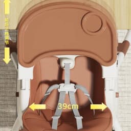 Multi-functional Baby Dining Chair Adjustable Foldable Children's Dining Chair Convenient Baby Recliner Household Portable Chair
